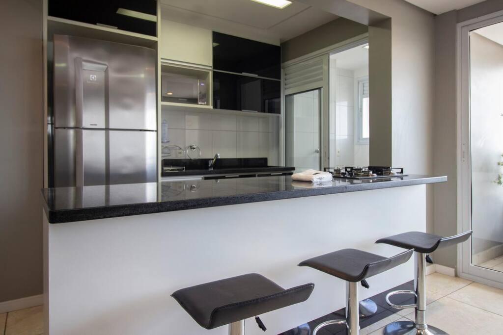 BHomy Pinheiros Moderno varanda e vista VR166 São Paulo Exterior foto